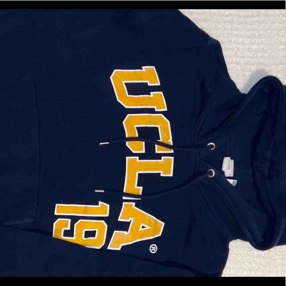 h and m ucla cropped hoodie